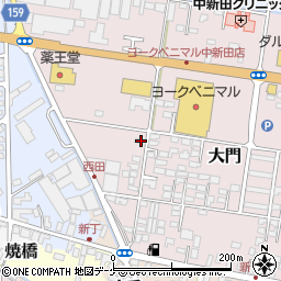 宮城県加美郡加美町大門160周辺の地図