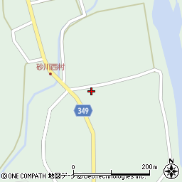 山形県鶴岡市砂川岡田56周辺の地図