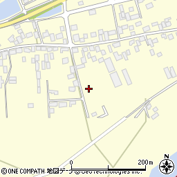 宮城県登米市豊里町（南町浦）周辺の地図