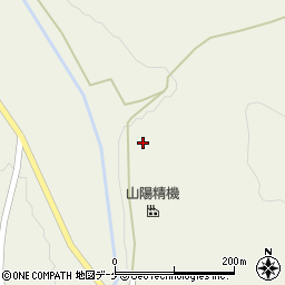 株式会社山陽精機　山形工場周辺の地図