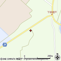 山形県尾花沢市下柳渡戸684周辺の地図