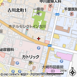 有限会社古川青葉調剤薬局周辺の地図