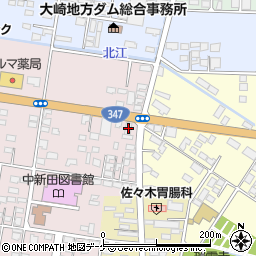 ＥＮＥＯＳ　Ｄｒ．Ｄｒｉｖｅ中新田店周辺の地図