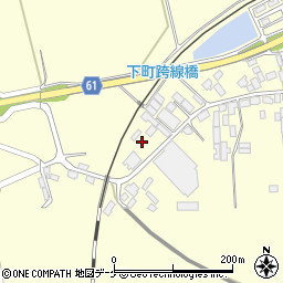 宮城県登米市豊里町町浦周辺の地図