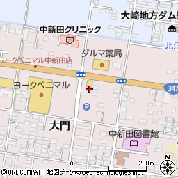 宮城県加美郡加美町大門100周辺の地図