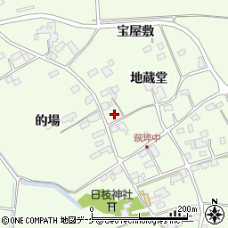 宮城県遠田郡美里町荻埣地蔵堂13-2周辺の地図