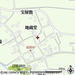 宮城県遠田郡美里町荻埣地蔵堂10周辺の地図