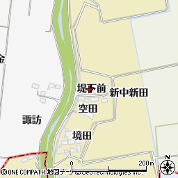 宮城県大崎市古川柏崎堤下前27周辺の地図