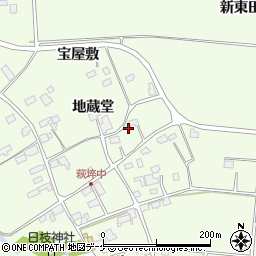宮城県遠田郡美里町荻埣地蔵堂9-1周辺の地図