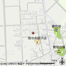 宮城県大崎市古川塚目屋敷266-3周辺の地図