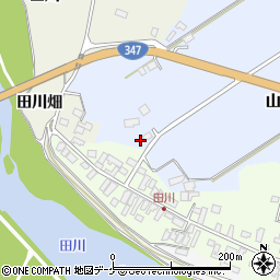 田川美容室周辺の地図