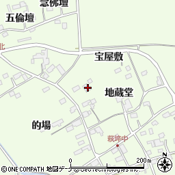 宮城県遠田郡美里町荻埣地蔵堂16周辺の地図