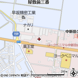 アリーナ加美中新田店周辺の地図