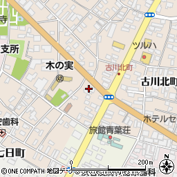 サイクルネットワーク古川中央店周辺の地図
