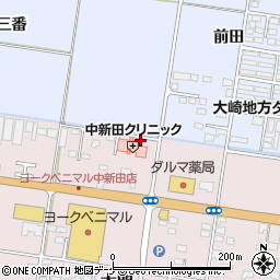 宮城県加美郡加美町大門22周辺の地図