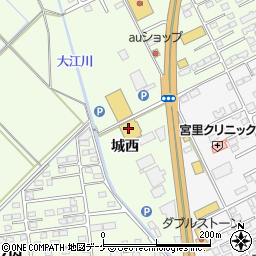 ＴＳＵＴＡＹＡ古川バイパス店周辺の地図