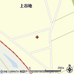 宮城県登米市豊里町上谷地40周辺の地図