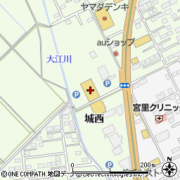 宮城県大崎市古川青塚33周辺の地図