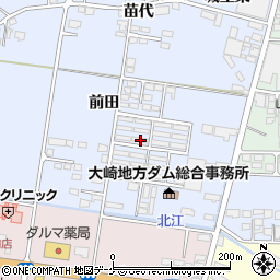 宮城県加美郡加美町城生前田42周辺の地図