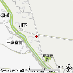 宮城県大崎市古川荒田目川下48周辺の地図