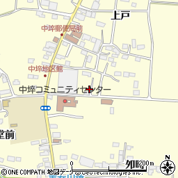宮城県遠田郡美里町中埣上戸東周辺の地図