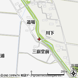 宮城県大崎市古川保柳（藤屋敷）周辺の地図