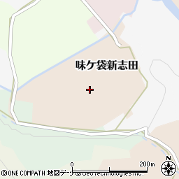 宮城県加美郡加美町味ケ袋新志田周辺の地図