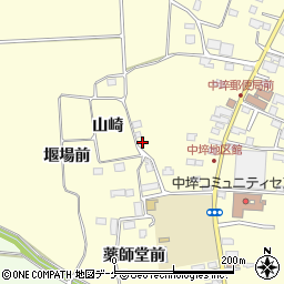 宮城県遠田郡美里町中埣山崎周辺の地図