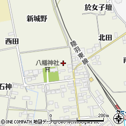 宮城県大崎市古川新堀山道周辺の地図