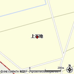 宮城県登米市豊里町上谷地周辺の地図