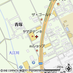 宮城県大崎市古川青塚73周辺の地図