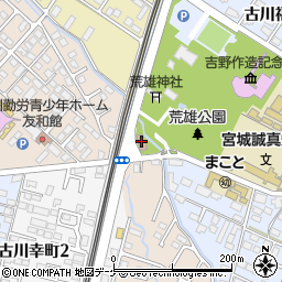 福沼公民館周辺の地図