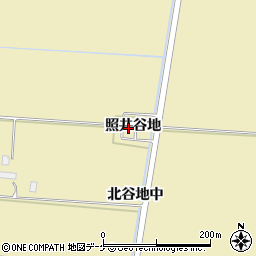 宮城県大崎市田尻大沢（照井谷地）周辺の地図