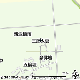 宮城県遠田郡美里町荻埣三郎太裏周辺の地図