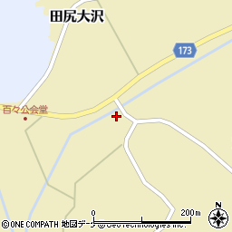 宮城県大崎市田尻大沢泉ケ崎周辺の地図