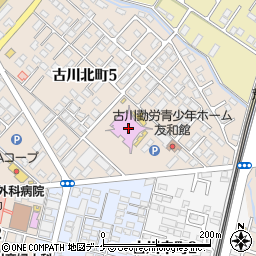 大崎市民会館ホール周辺の地図