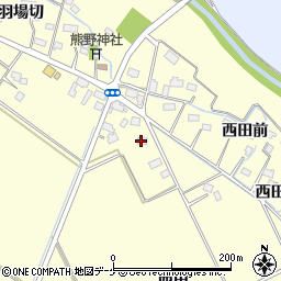 宮城県大崎市古川渋井西田周辺の地図