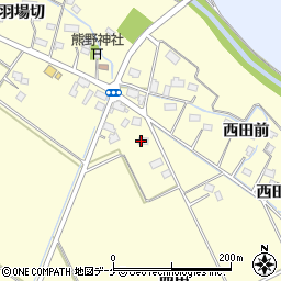 宮城県大崎市古川渋井（西田）周辺の地図