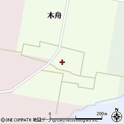 宮城県加美郡加美町木舟屋敷廻30周辺の地図