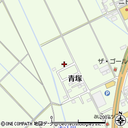 宮城県大崎市古川青塚51周辺の地図