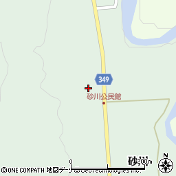 山形県鶴岡市砂川前田6周辺の地図