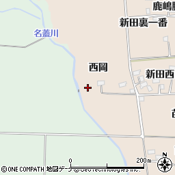 宮城県加美郡加美町上狼塚見渡周辺の地図