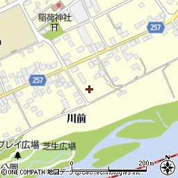 宮城県登米市豊里町新田町周辺の地図