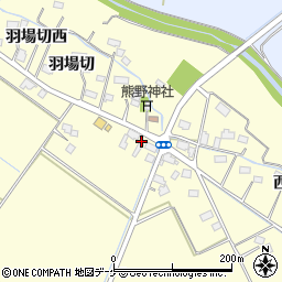 宮城県大崎市古川渋井的場周辺の地図