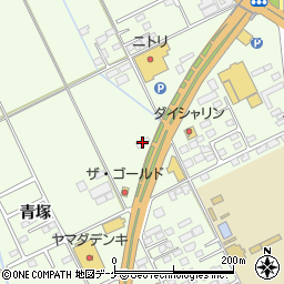 宮城県大崎市古川青塚150周辺の地図