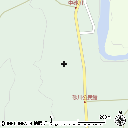 山形県鶴岡市砂川前田27周辺の地図