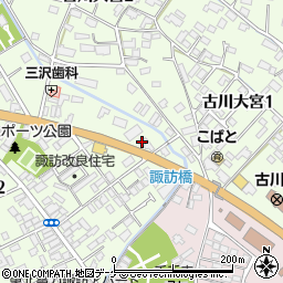 クラフト木村　諏訪店周辺の地図
