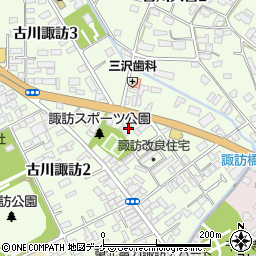 鎌田内科クリニック周辺の地図