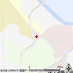 宮城県加美町（加美郡）味ケ袋神明下周辺の地図