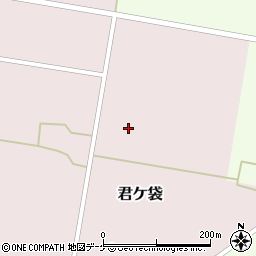 宮城県加美郡加美町君ケ袋白山46周辺の地図